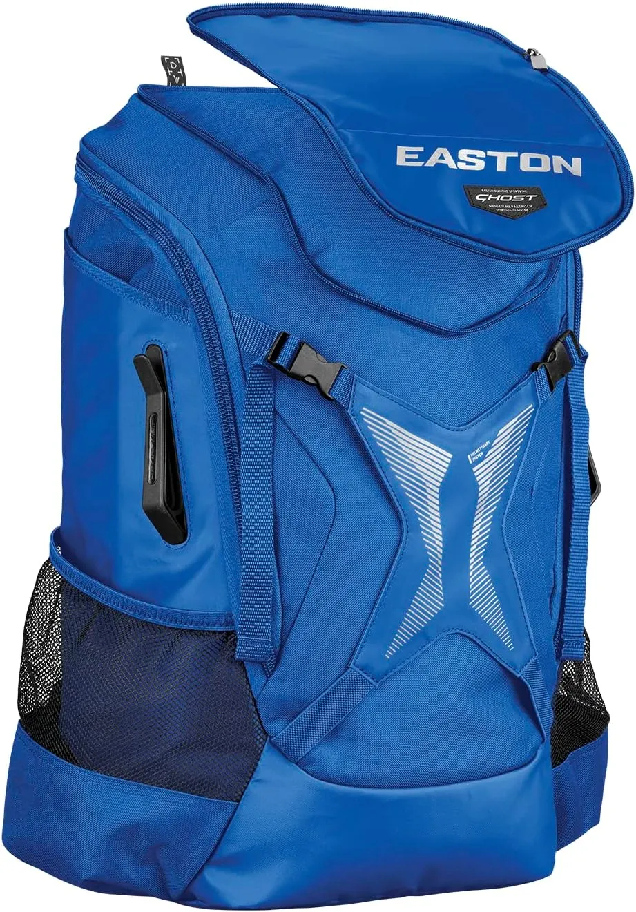 Easton | Ghost NX Backpack Equipment Bag | Adult | Fastpitch Softball | Team Logo Panel | Multiple Colors