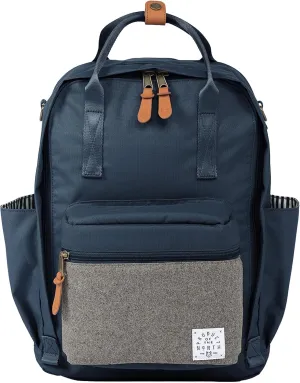 Elkin Diaper Bag, Navy Sustainable Backpack