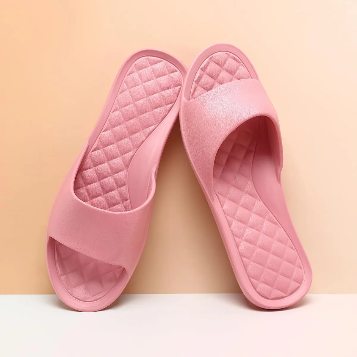 EVA summer slippers, home and casual one-shoulder, anti-slip, wear-resistant, soft-soled bathroom