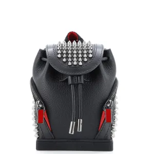 Explorafunk Keyring Crossbody Bag Spiked Leather