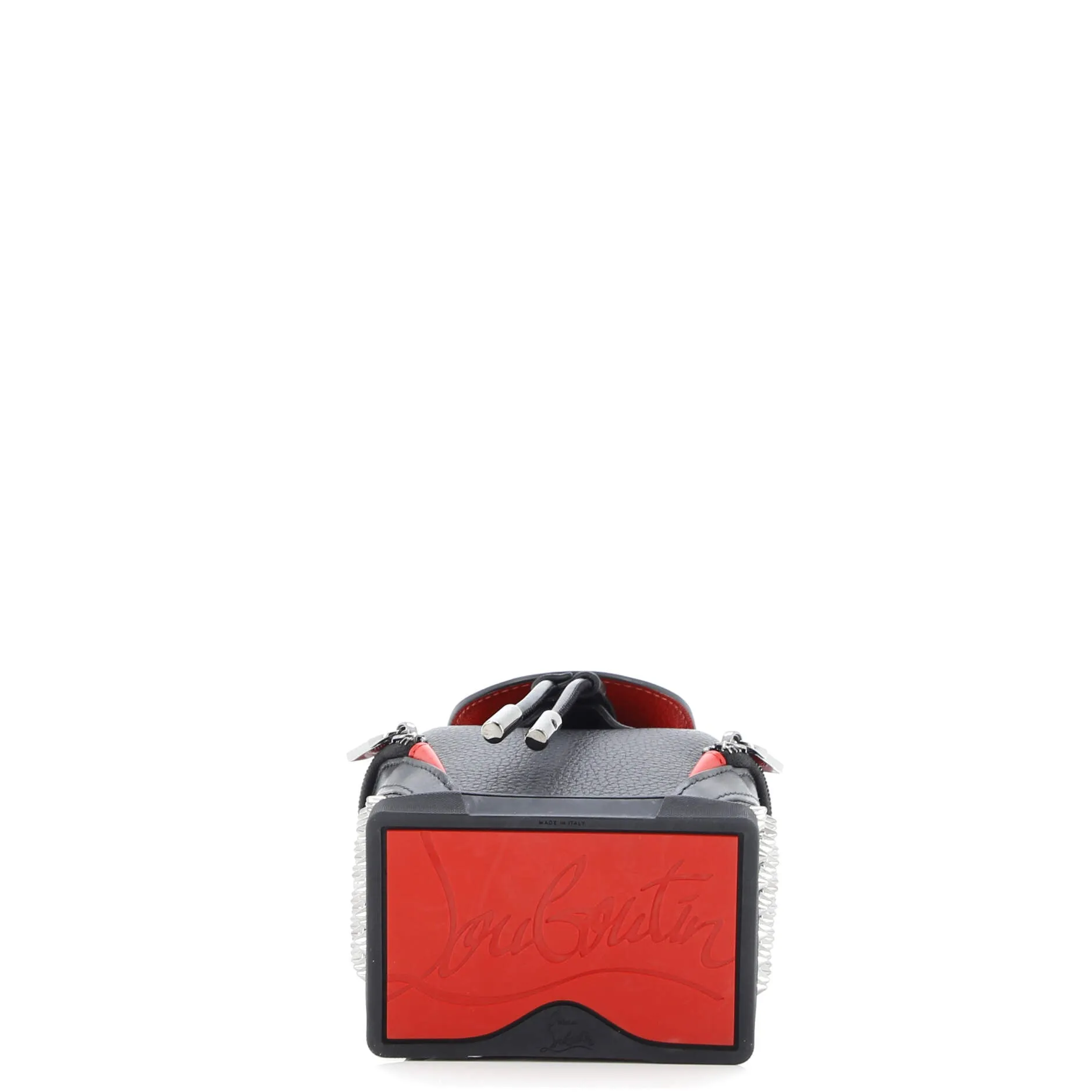 Explorafunk Keyring Crossbody Bag Spiked Leather