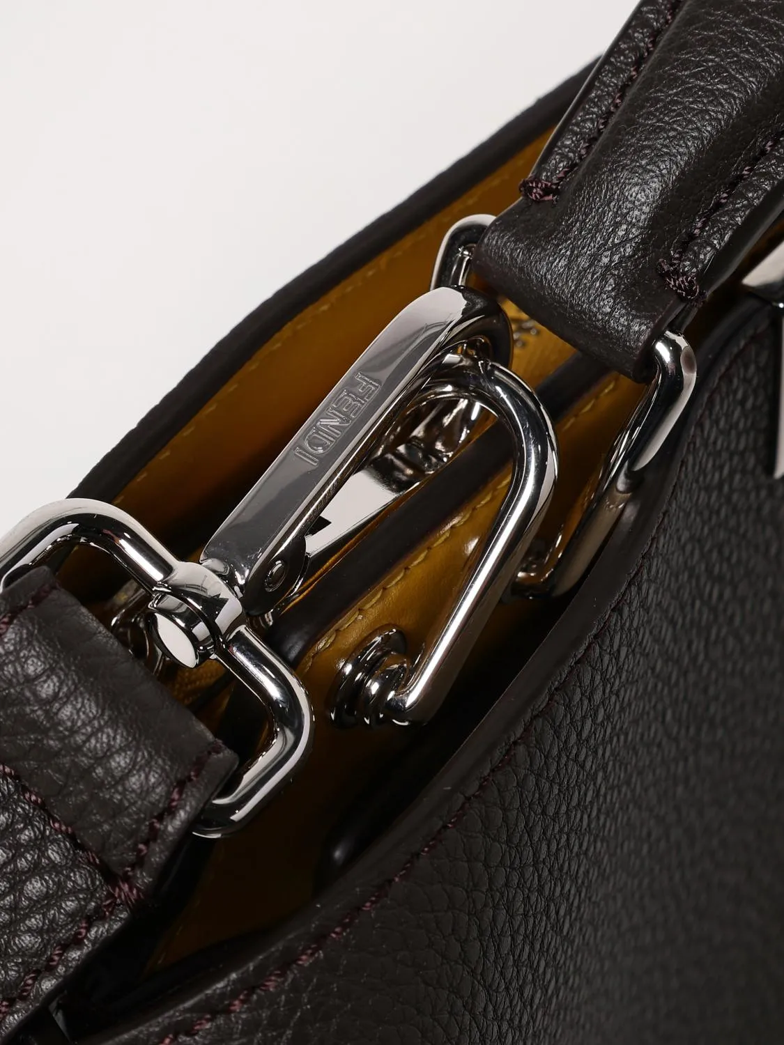 Fendi Shoulder Bag Men Brown