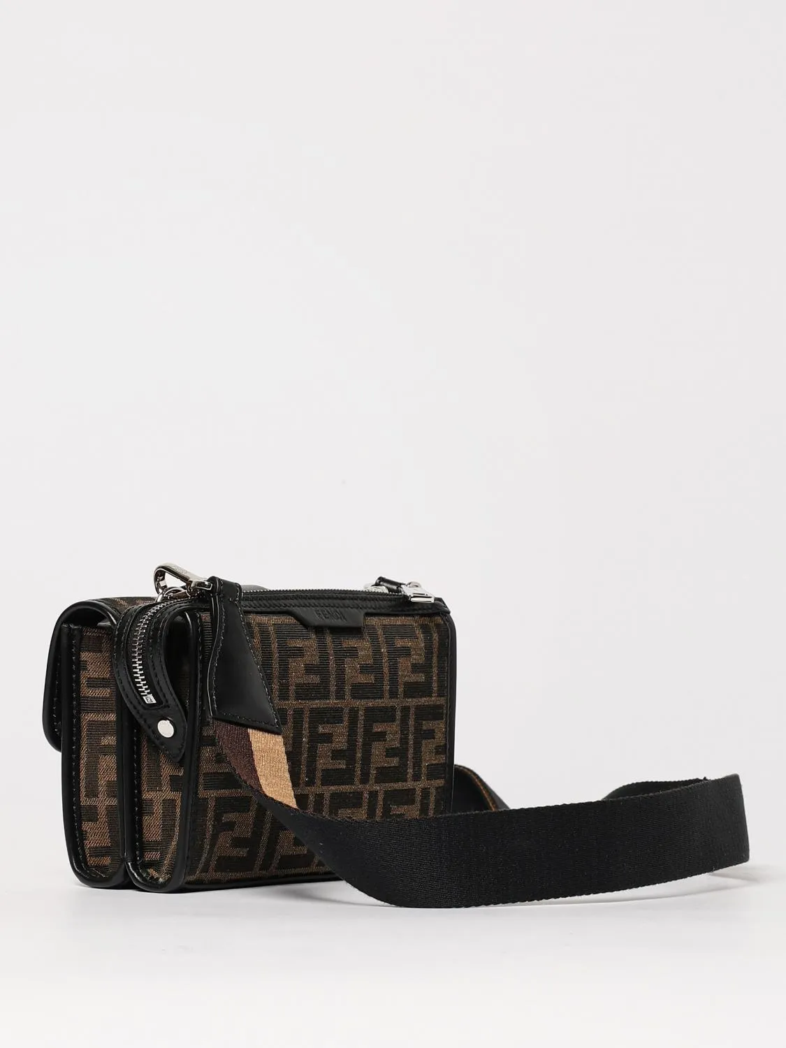 Fendi Shoulder Bag Men Tobacco