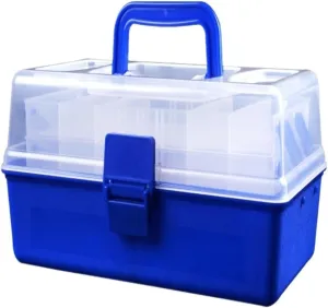 Fishing equipment storage Lure Bait Fishing Gear Box Portable Folding Fishing Tool Box Plastic Multi-layer Sea Fishing Fishing Supplies Fishing tool storage
