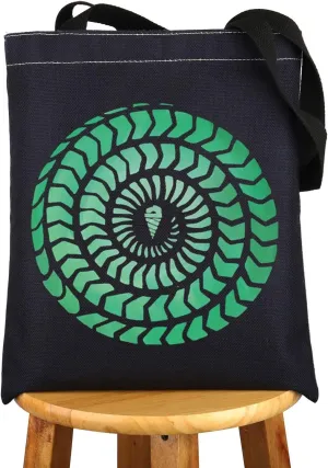 G2TUP Anime Inspired Tote Bag Spiral Power Gifts Spiral Power Tote Bag Team cartoon Shoulder Bag