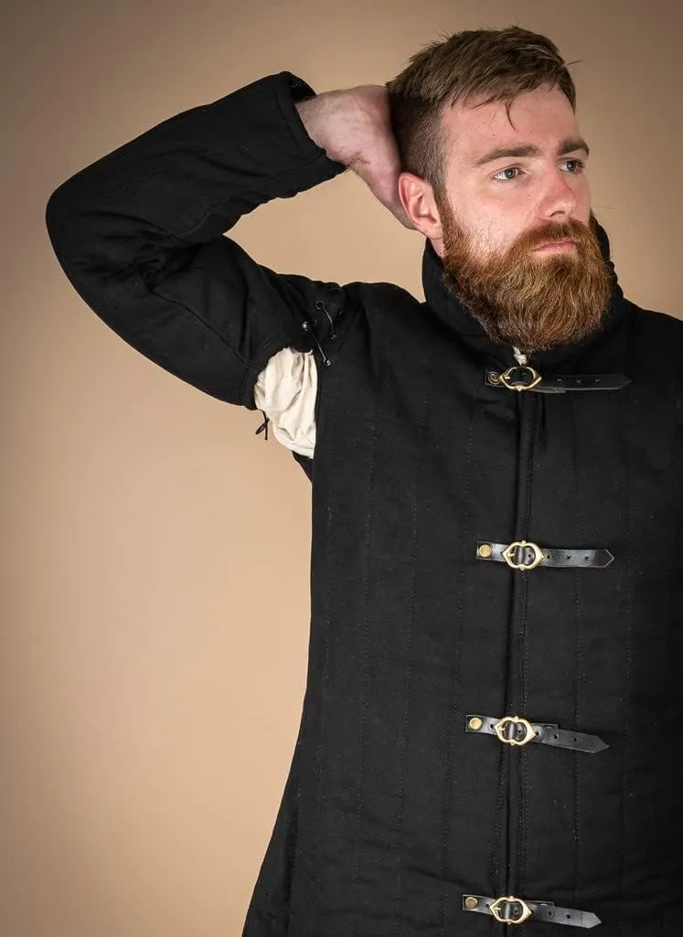 Gambeson Quilted & Padded Armor Medieval Costumes Renaissance Knight LARP Dress Historical Clothing by ITS Medieval