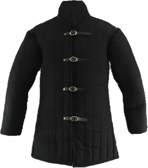 Gambeson Quilted & Padded Armor Medieval Costumes Renaissance Knight LARP Dress Historical Clothing by ITS Medieval