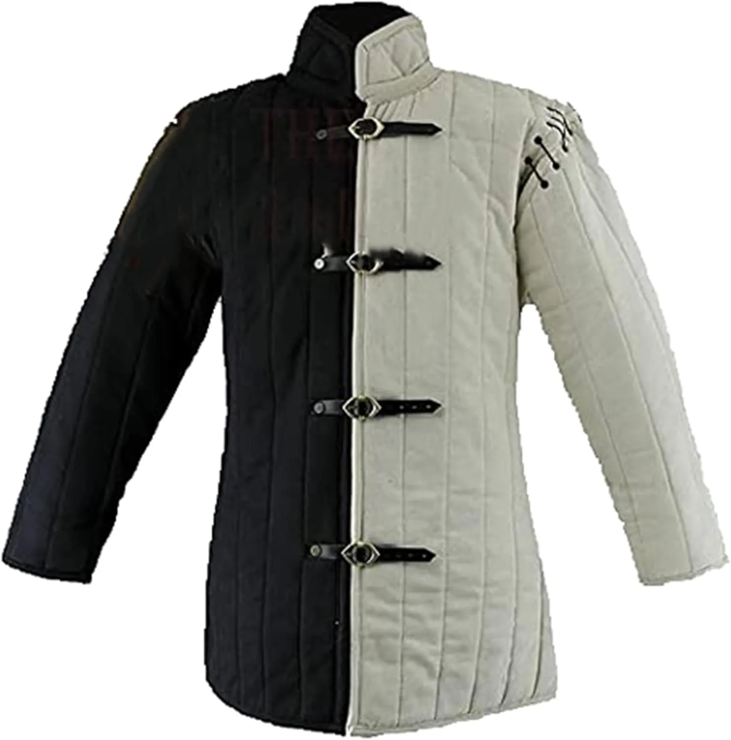 Gambeson Quilted & Padded Armor Medieval Costumes Renaissance Knight LARP Dress Historical Clothing by ITS Medieval