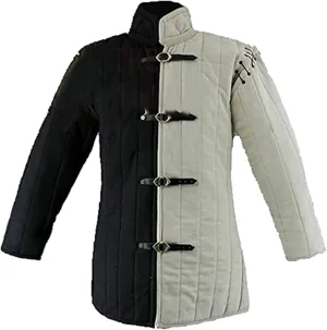 Gambeson Quilted & Padded Armor Medieval Costumes Renaissance Knight LARP Dress Historical Clothing by ITS Medieval
