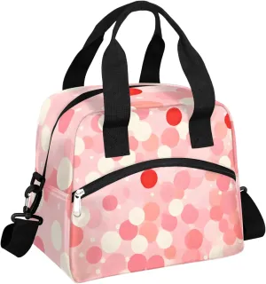 Garden Spot Abstraction Lunch Box by Insulated Lunch Bag Reusable Leak-Proof Cooler Bag With Adjustable Shoulder Strap