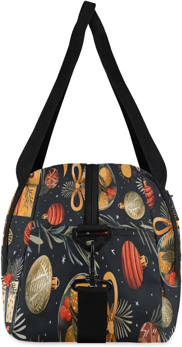 Gift Of Bells Kids Duffle Bag Boys Girls Small Sport Dance Gym Bag for Overnight Travel Weekender Carry On