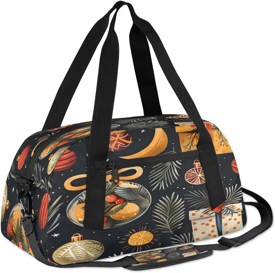 Gift Of Bells Kids Duffle Bag Boys Girls Small Sport Dance Gym Bag for Overnight Travel Weekender Carry On
