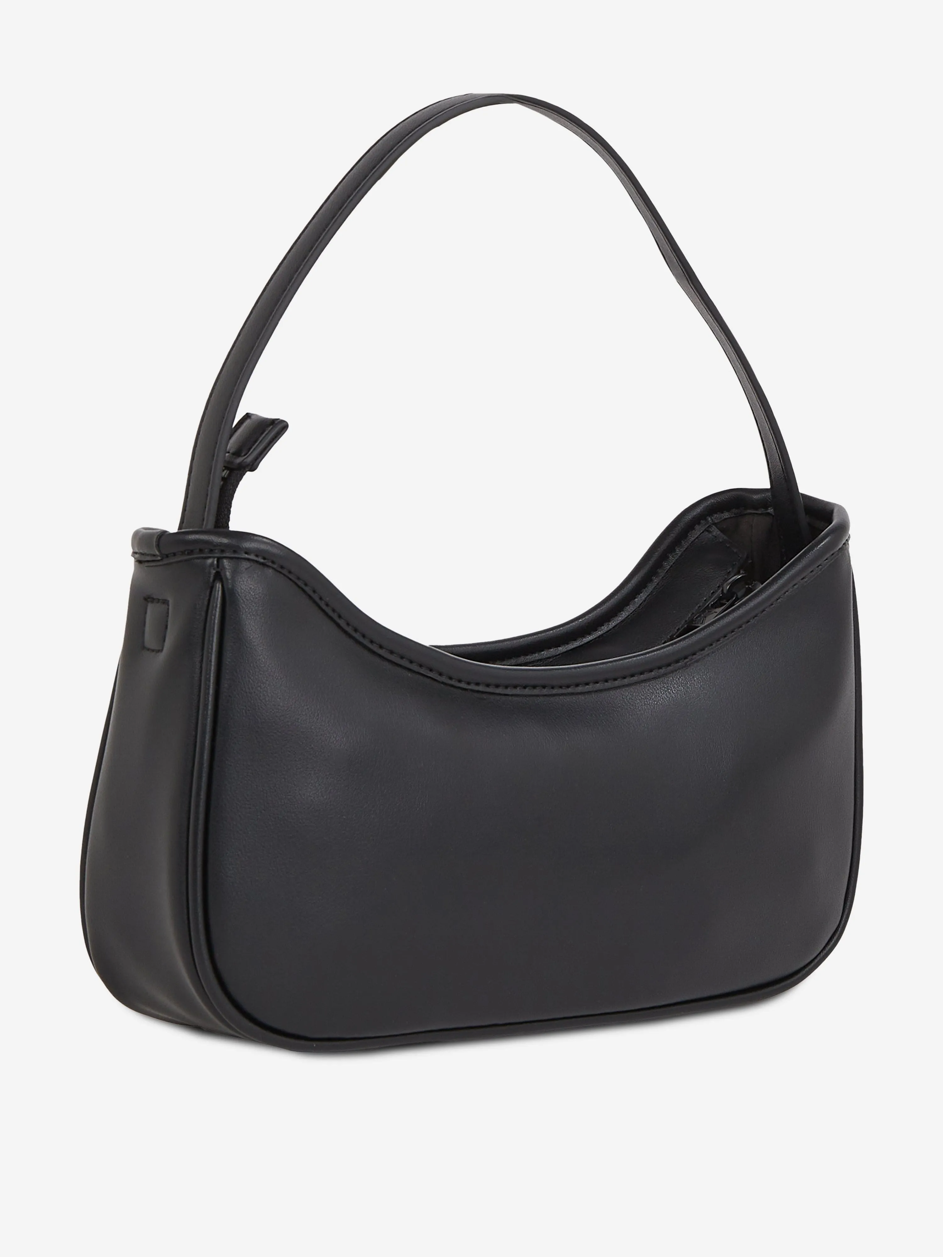 Girls Logo Shoulder Bag in Black (23cm)