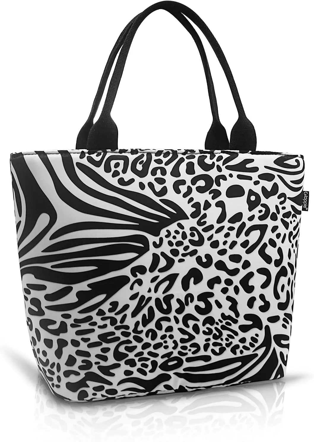 Gloppie Lunch Bag Women Lunch Tote for Women Insulated Leakproof Cooler Bag for Work Loncheras Para Mujer Leopard Print