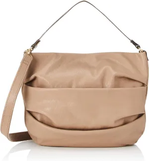 Gourde-Like Cowhide Leather Bag