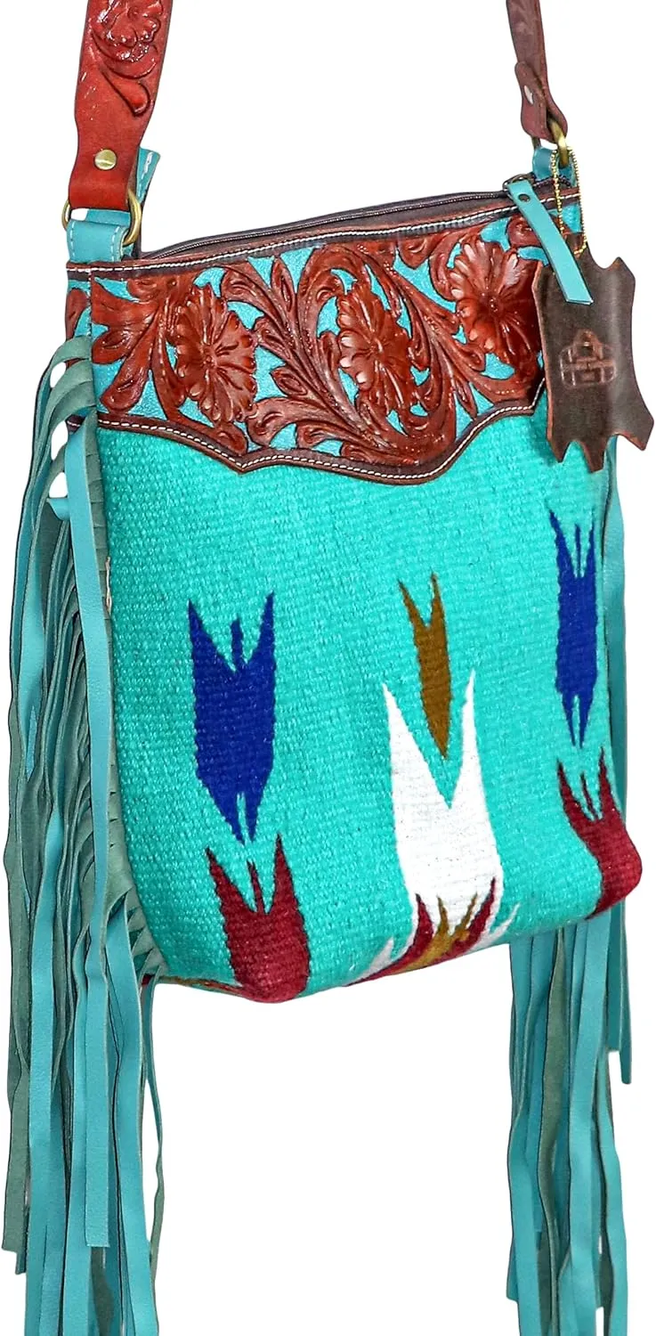 Handmade Cross Body Designer Bag for Women Crossbody woven Trendy Handbags Rug Bag Gift for Her