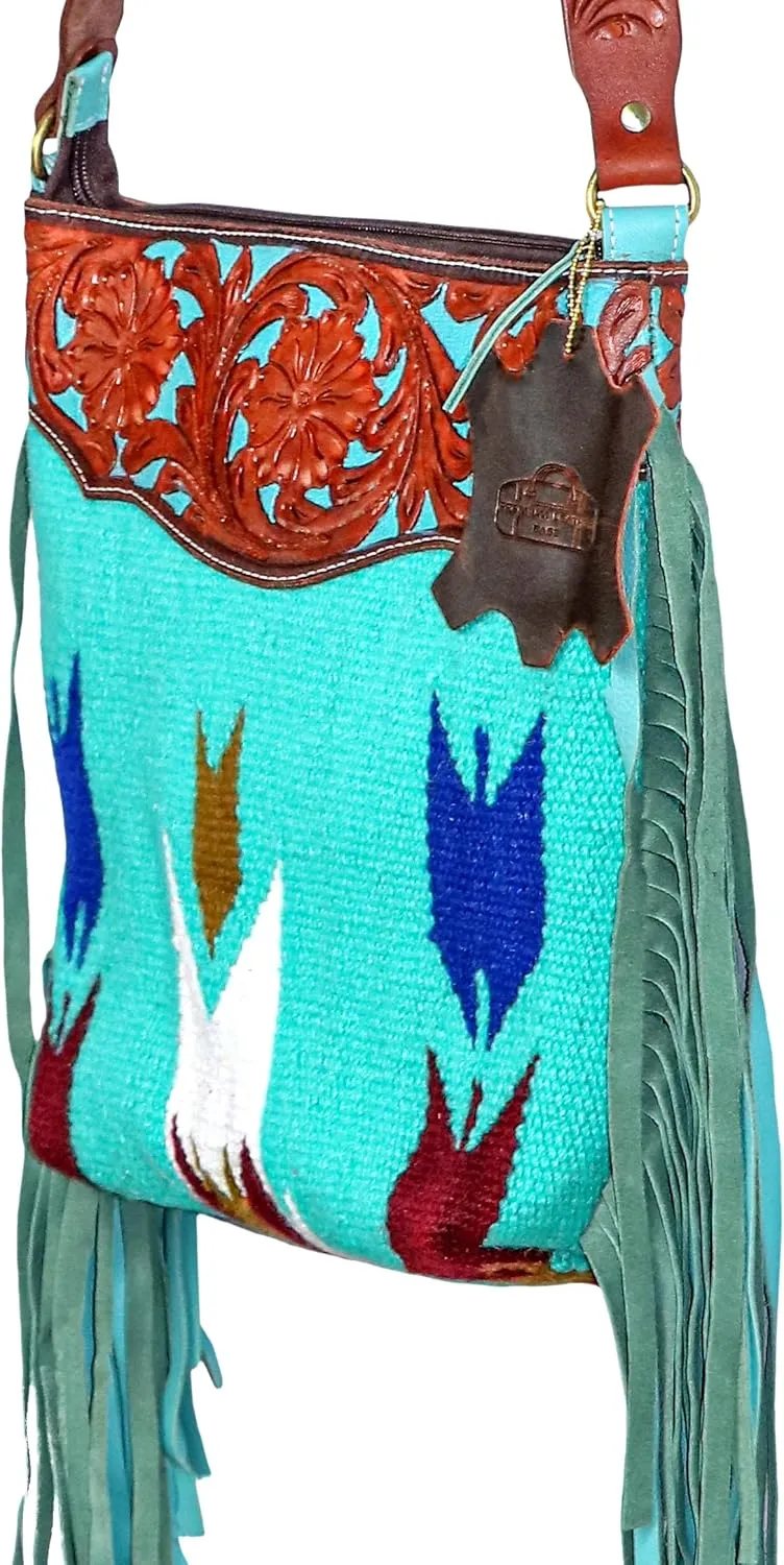 Handmade Cross Body Designer Bag for Women Crossbody woven Trendy Handbags Rug Bag Gift for Her