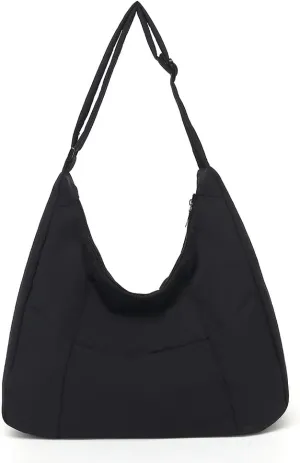 Hobo Crossbody Bags for Women, Puffer Tote Bag Quilted Shoulder Bag, Casual Puffer Purse for Travel