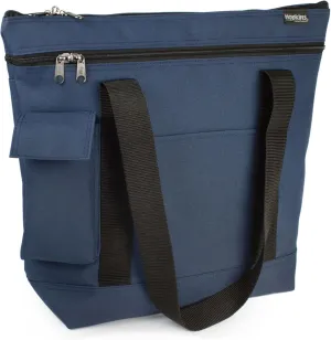 Hopkins 600 Clean/Dirty Tote for Nurses and Home Health Professionals, 17 inches x 14.75inches x 4.75 inches, Navy