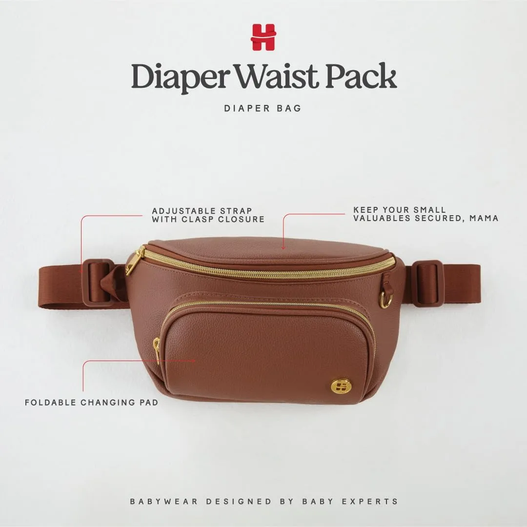 HUGGIES Diaper Waistpack Crossbody Bag