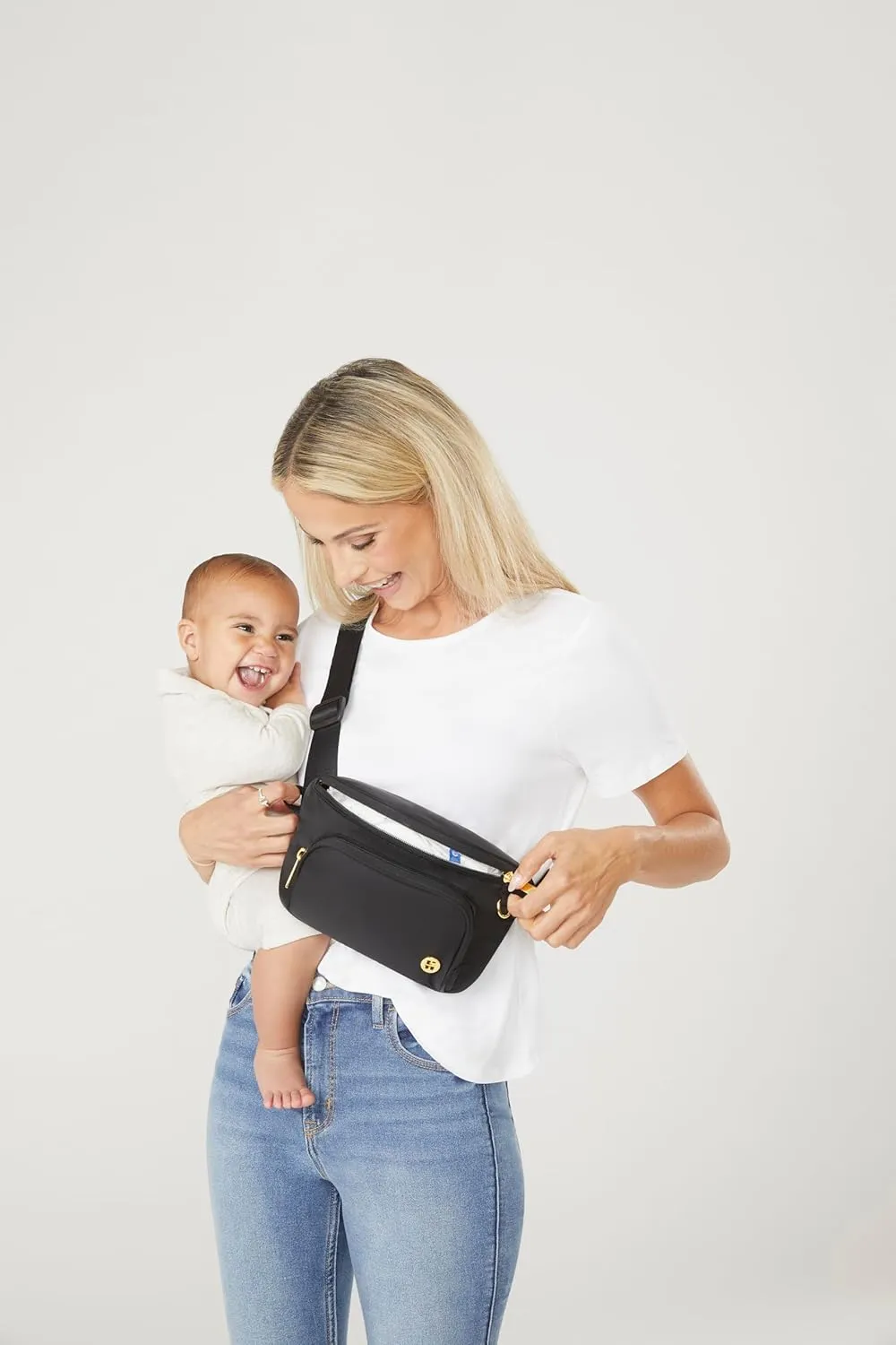 HUGGIES Diaper Waistpack Crossbody Bag
