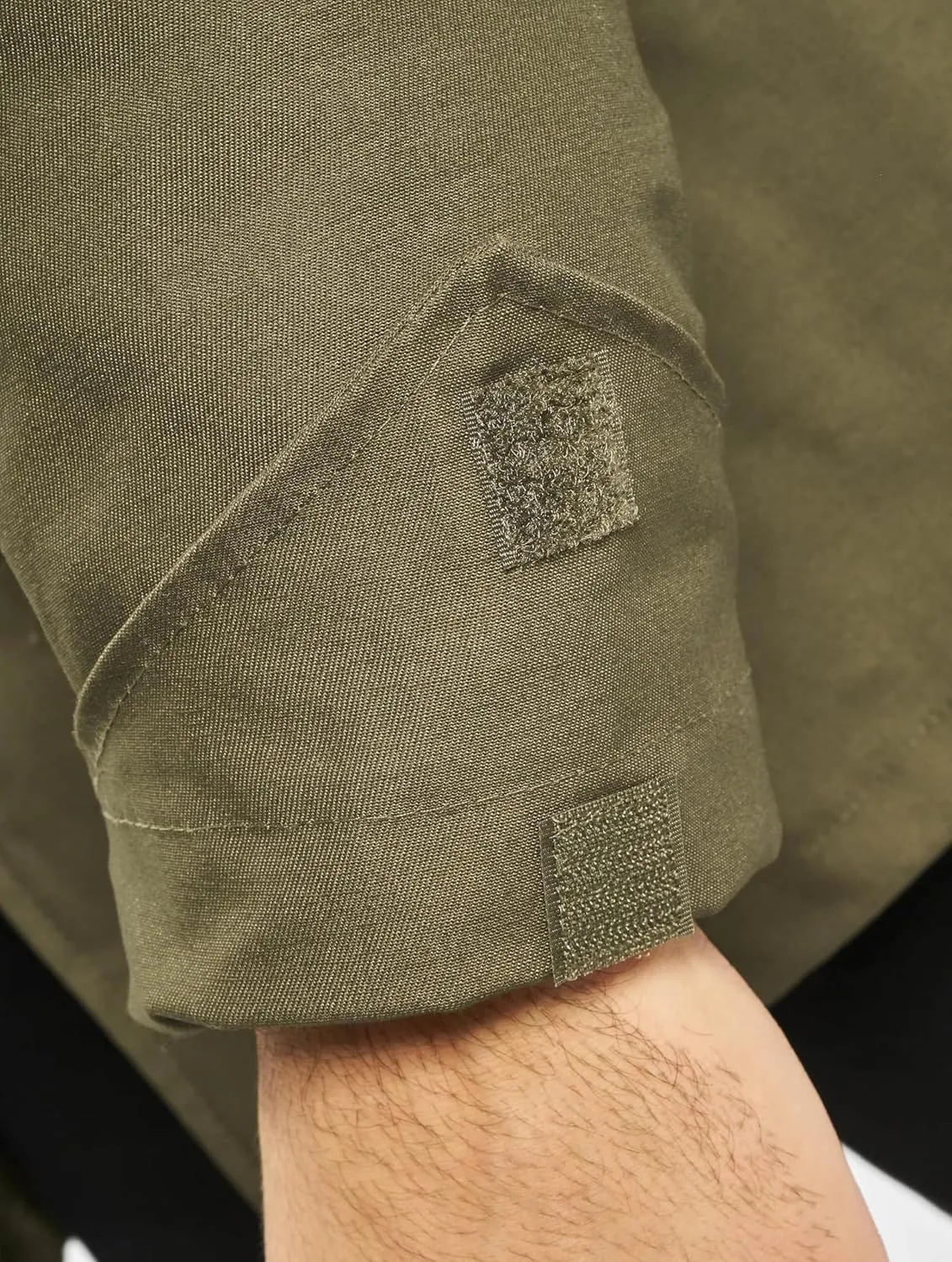 Individual Wear M-65 Classic Field Jacket for Man - Water-Repellent, with Removable Inner Jacket and Collar Hood