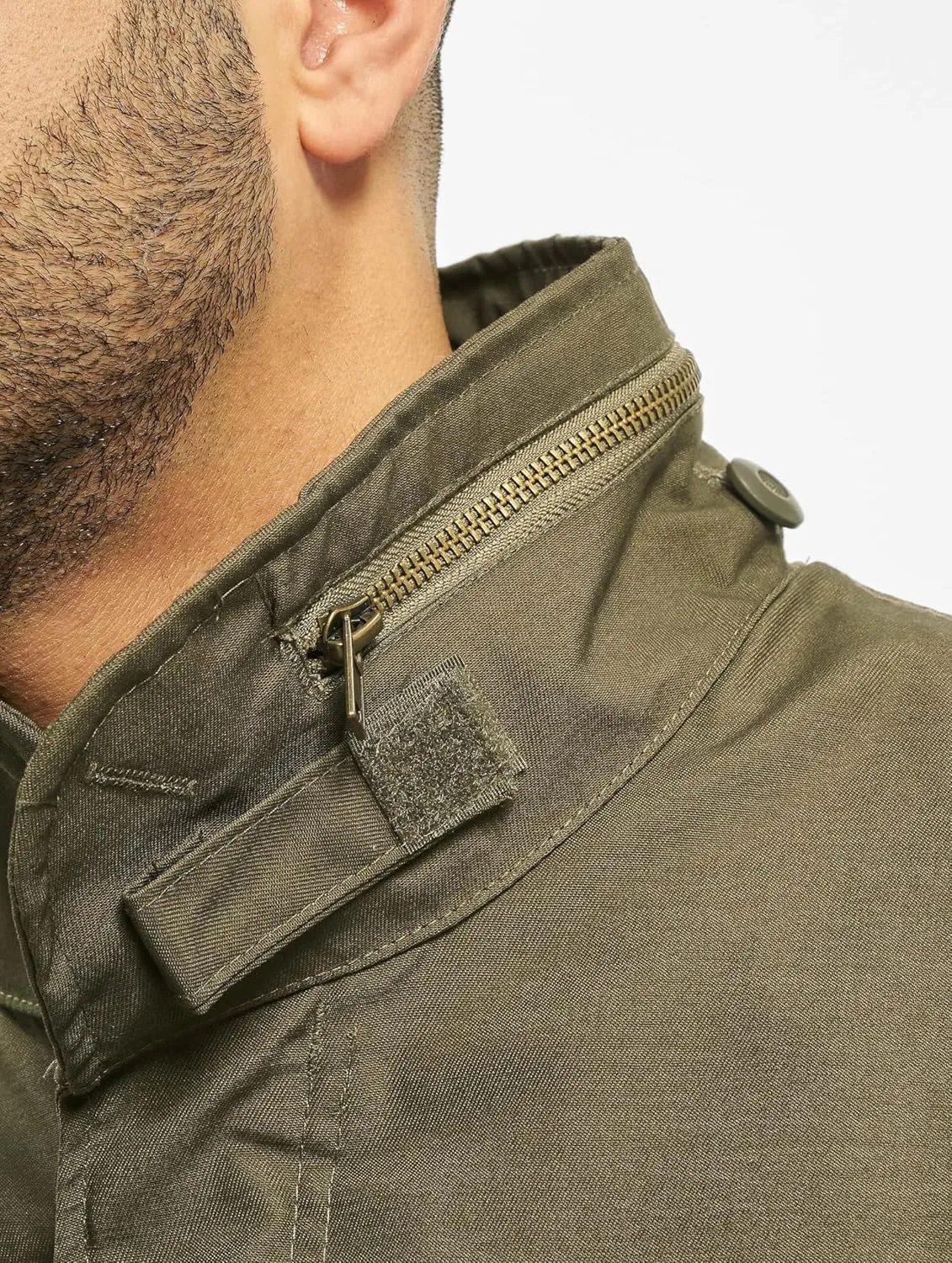 Individual Wear M-65 Classic Field Jacket for Man - Water-Repellent, with Removable Inner Jacket and Collar Hood