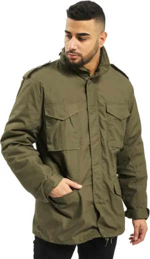 Individual Wear M-65 Classic Field Jacket for Man - Water-Repellent, with Removable Inner Jacket and Collar Hood