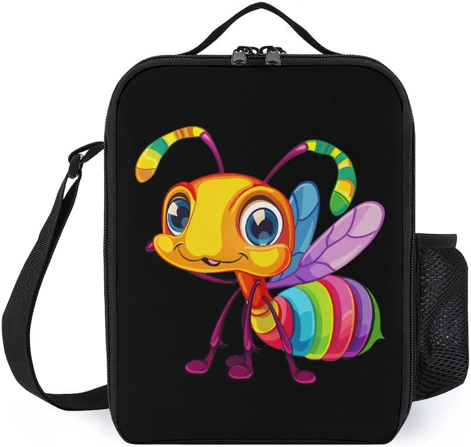 Insect Ant Insulated Lunch Bag Leakproof Lunch Tote Reusable Cooler Lunch Container for Work Picnic Travel