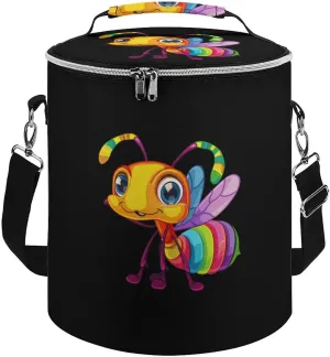 Insect Ant Insulated Lunch Bag Reusable Cooler Tote Bag for Camping Picnic Beach Work