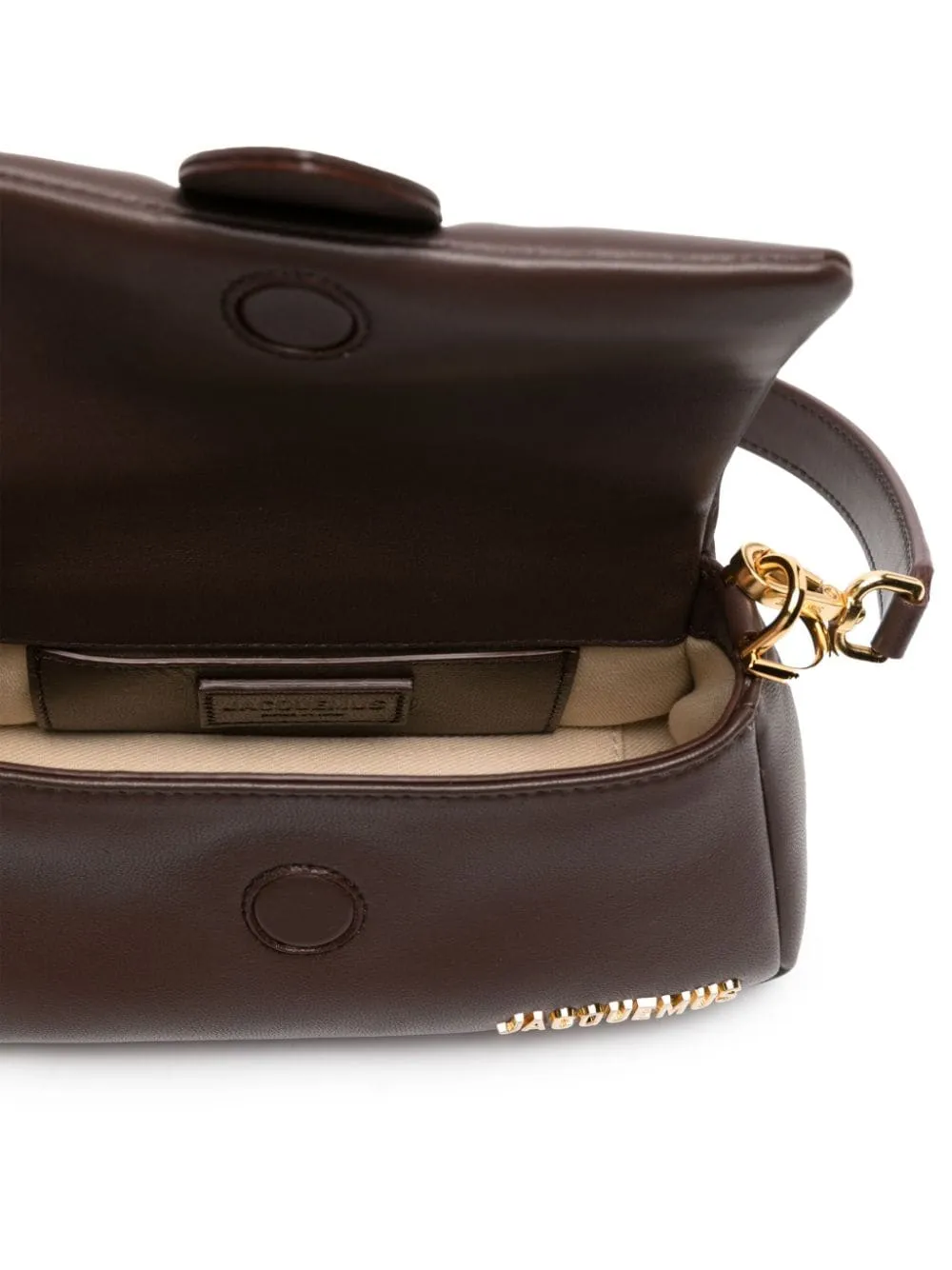 JACQUEMUS Mini Padded Leather Shoulder Bag