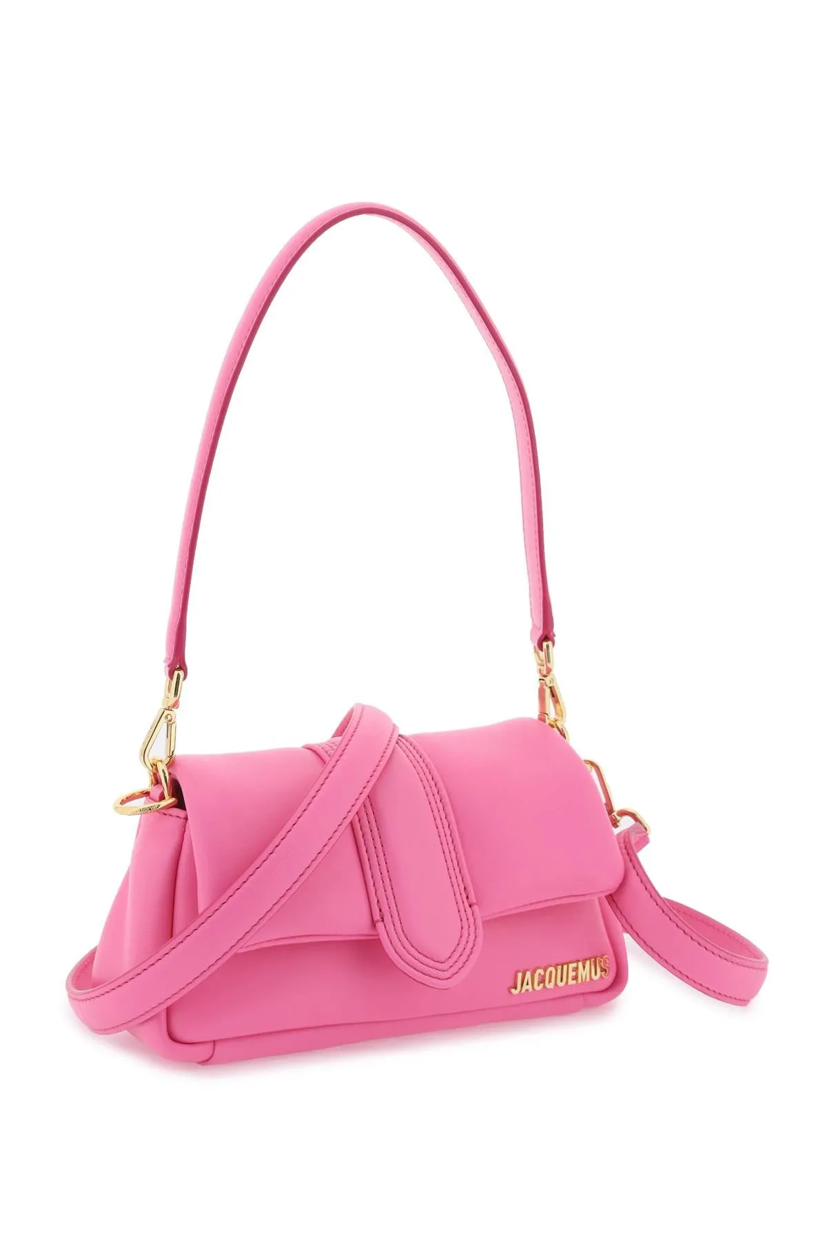 JACQUEMUS Mini Padded Leather Shoulder Bag