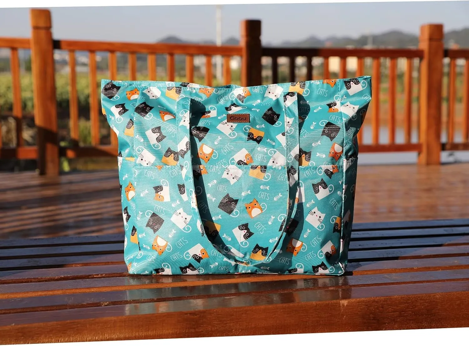 JNF Extra Large Beach Bag for Women Waterproof Foldable Pool Beach Tote Bags with Zipper for Swim Gym Travel Daily