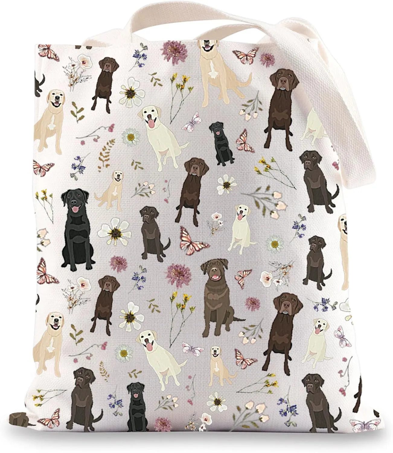 JNIAP Labrador Tote Bag Labrador Lover Gift Labrador Retriever Shoulder Bag Labrador Mom Gifts