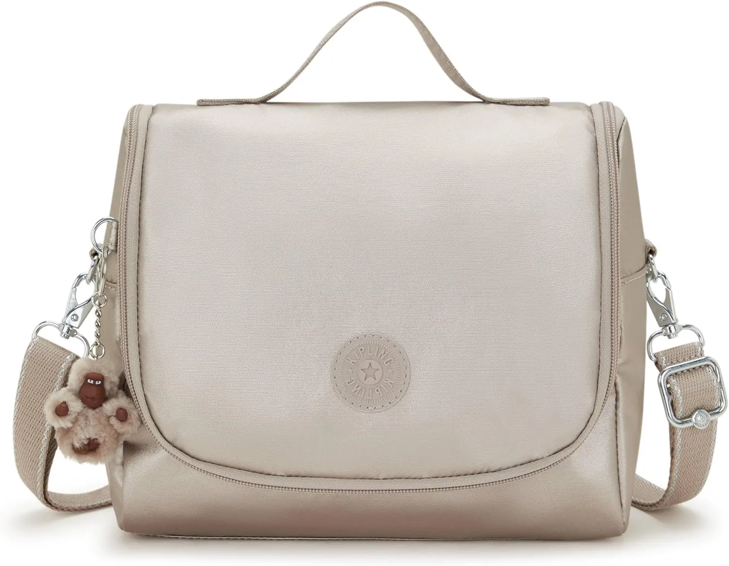 Kipling New Kichirou Metallic Lunch Bag