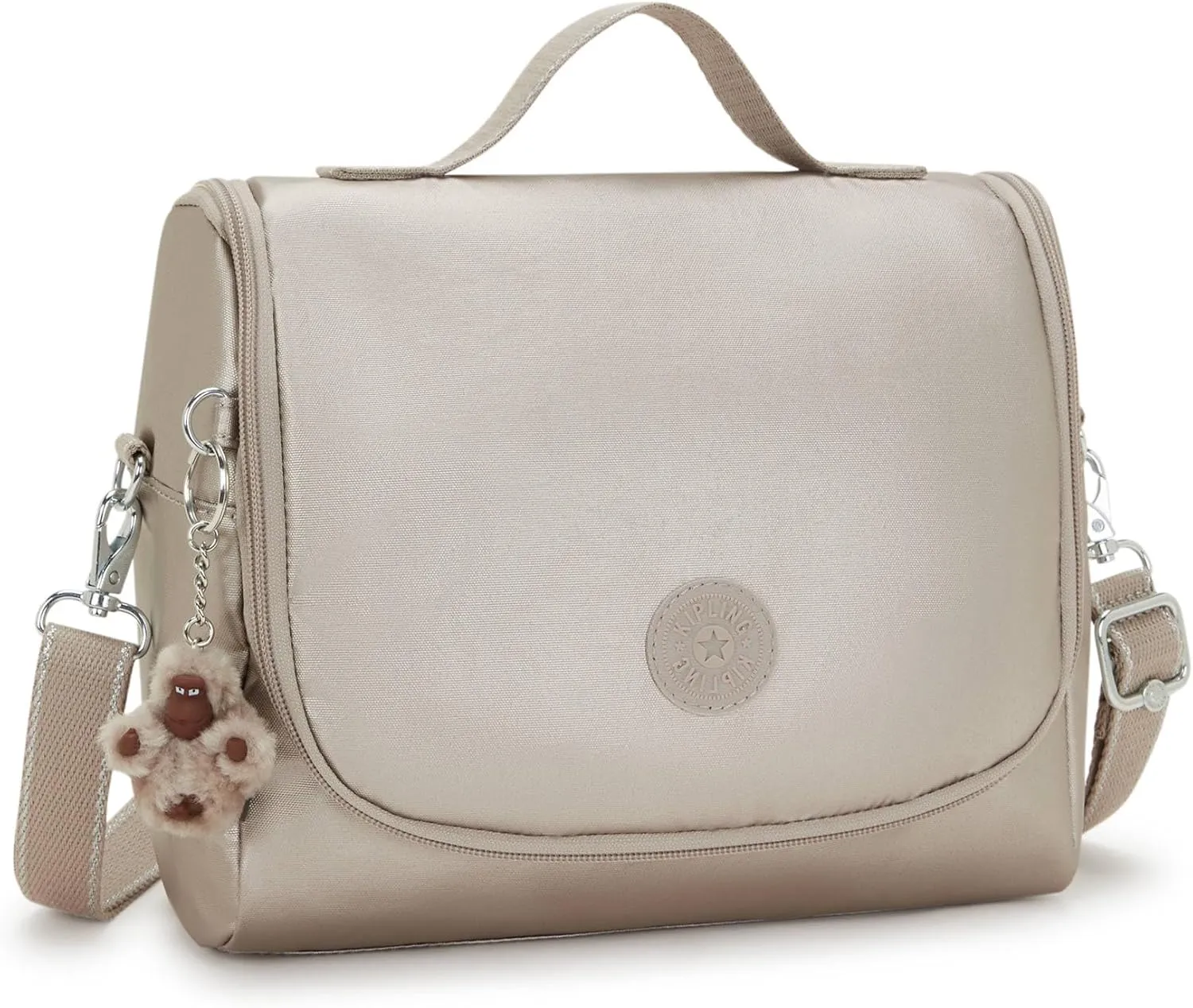 Kipling New Kichirou Metallic Lunch Bag