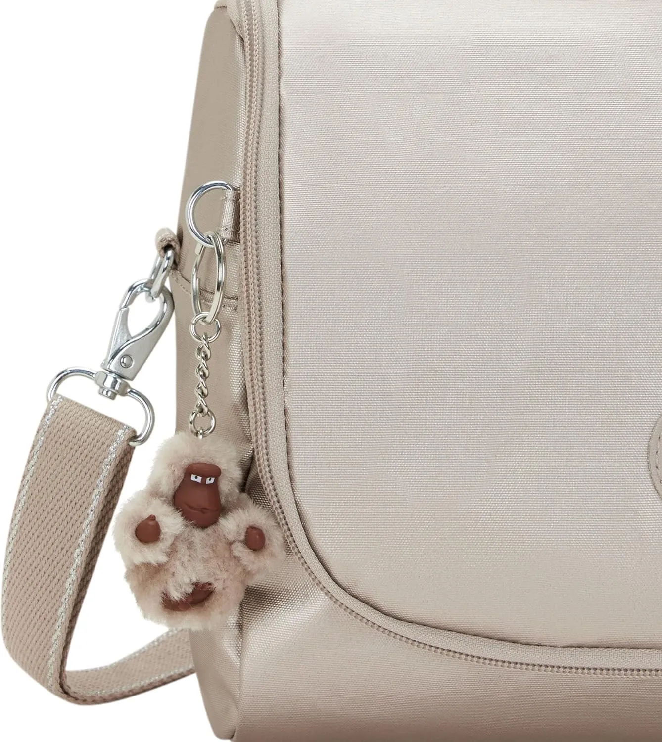 Kipling New Kichirou Metallic Lunch Bag