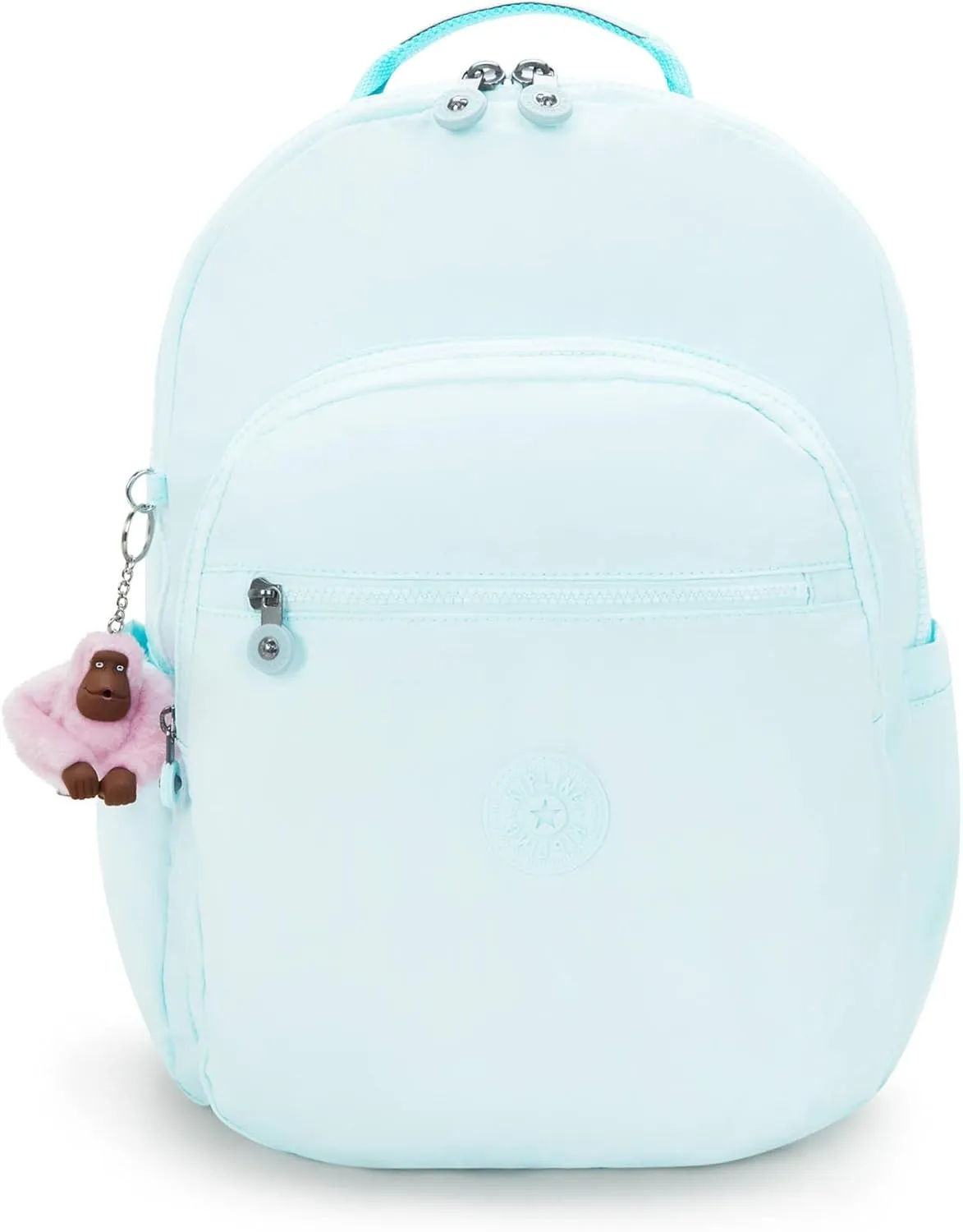 Kipling Seoul Extra Large Metallic 17" Laptop Backpack Blue Sky Met