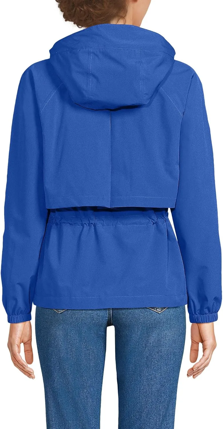 Lands' End Women's Squall Packable Rain Jacket