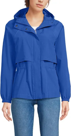 Lands' End Women's Squall Packable Rain Jacket