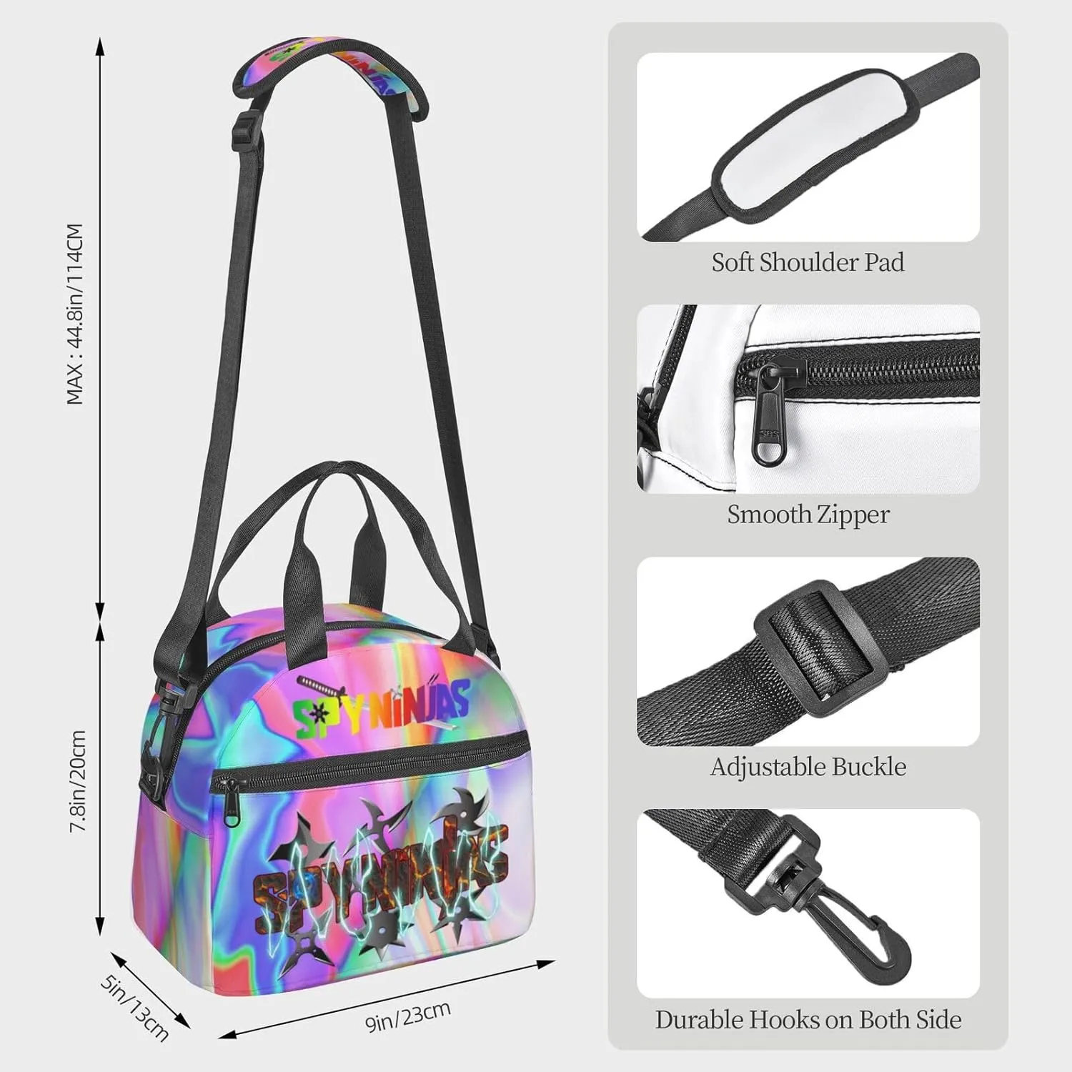 Large Capacity Backpack Camping Tote Shoulder Bag Combination 2 Piece Set Daypack For Daily Travel