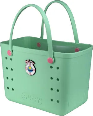 Large Rubber Tote Bag With Waterproof Zipper Pocket | Easy To Clean EVA Rubber Beach Bag With Holes | Beach Bags For Women
