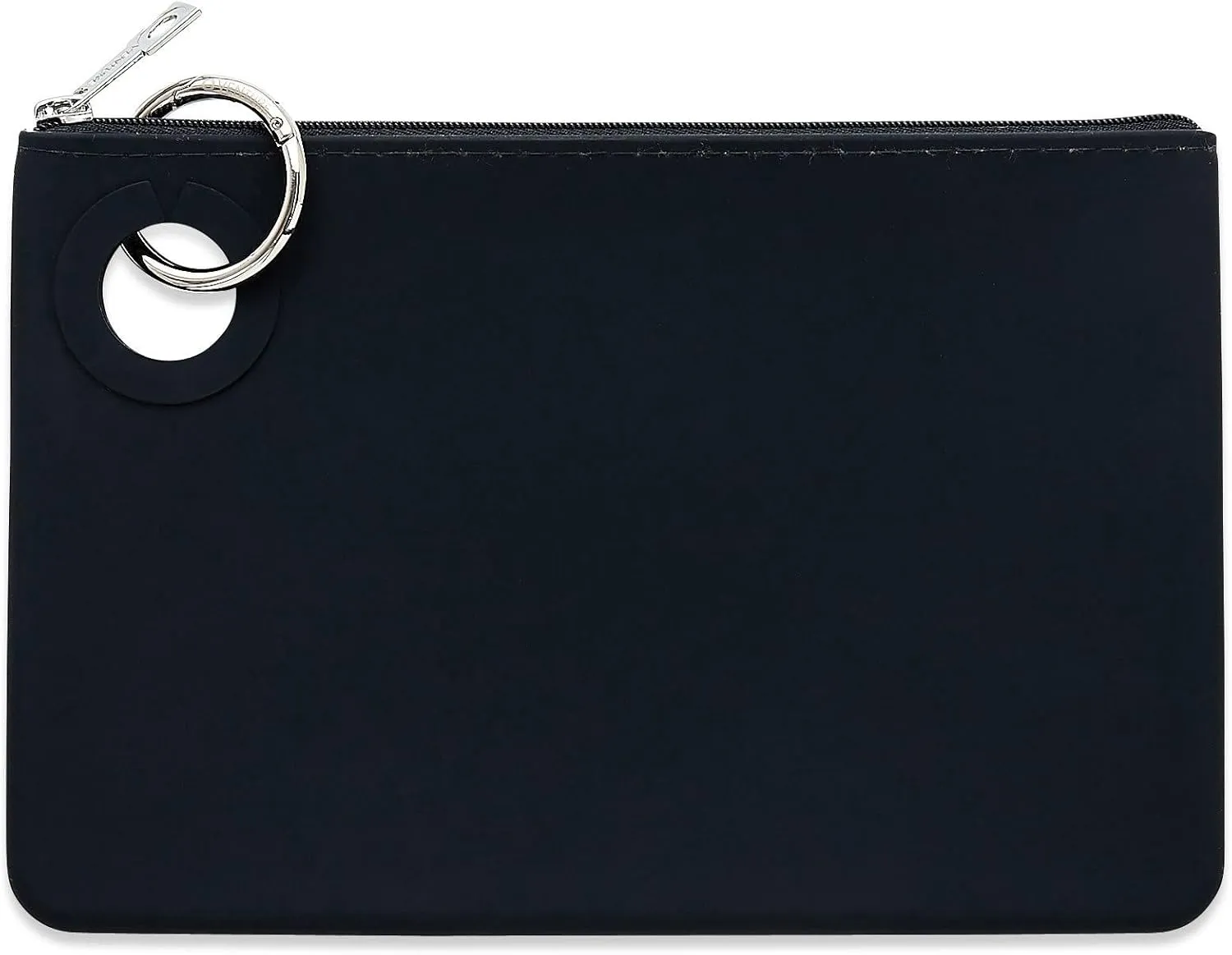 Large Silicone Pouch – Black, Waterproof Makeup Bag & Travel Organizer Sleek, Stylish & Built for Everyday Use!