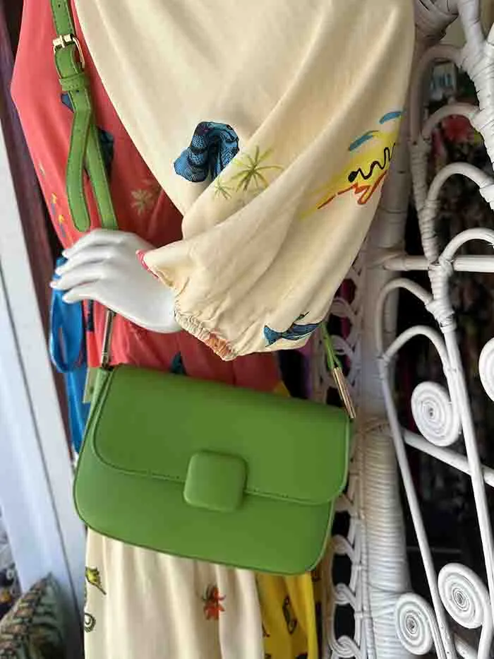 Lime Green Crossbody Bag