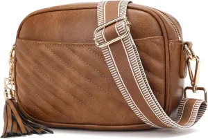 lola mae Quilted Crossbody Bag, Trendy Design Shoulder Purse