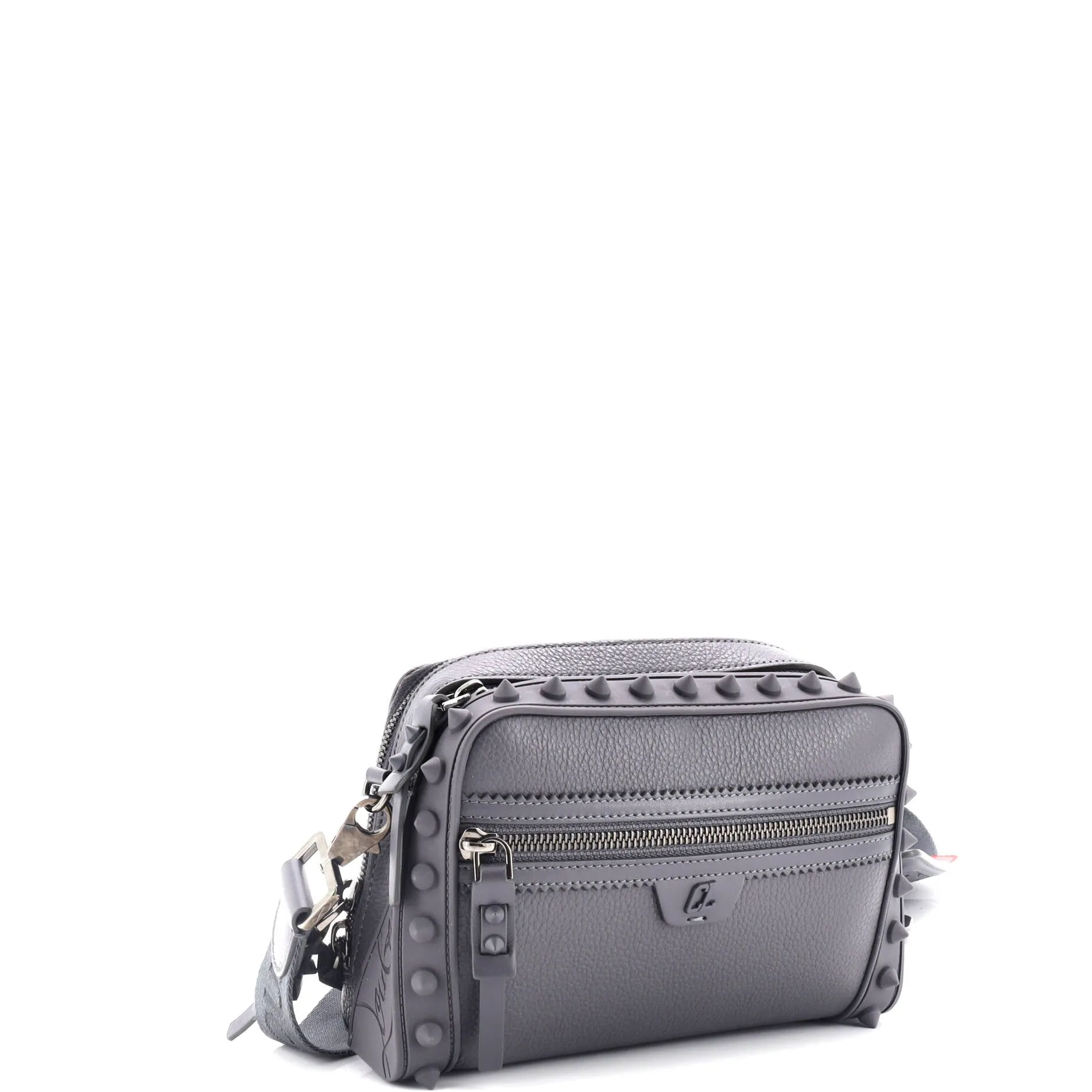 Loubitown Crossbody Bag Spiked Leather Medium
