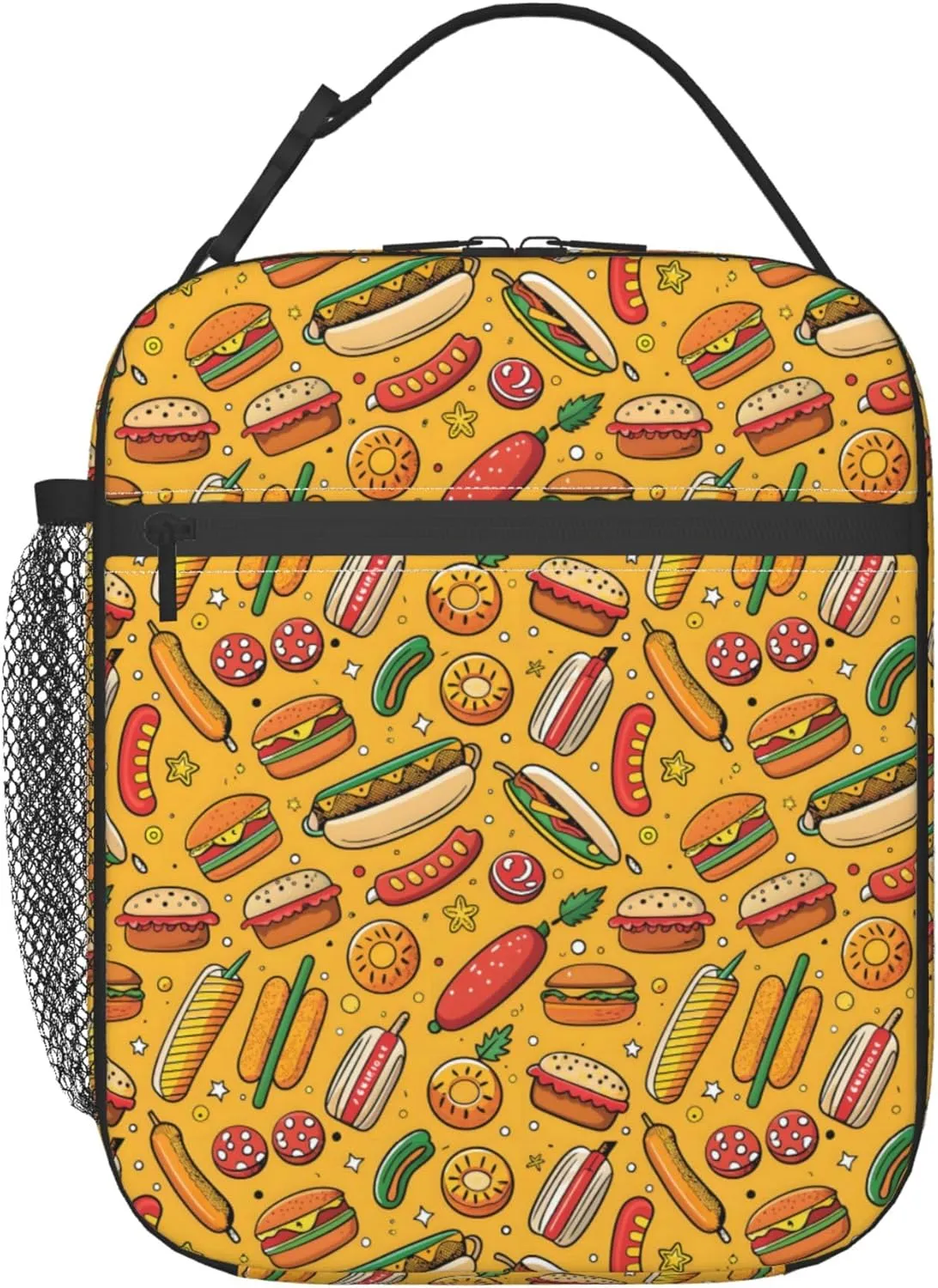 Lunch bag for Women Men, Insulated Lunch Box Container Reusable Leakproof Tote for Office, Work, Beach or Travel