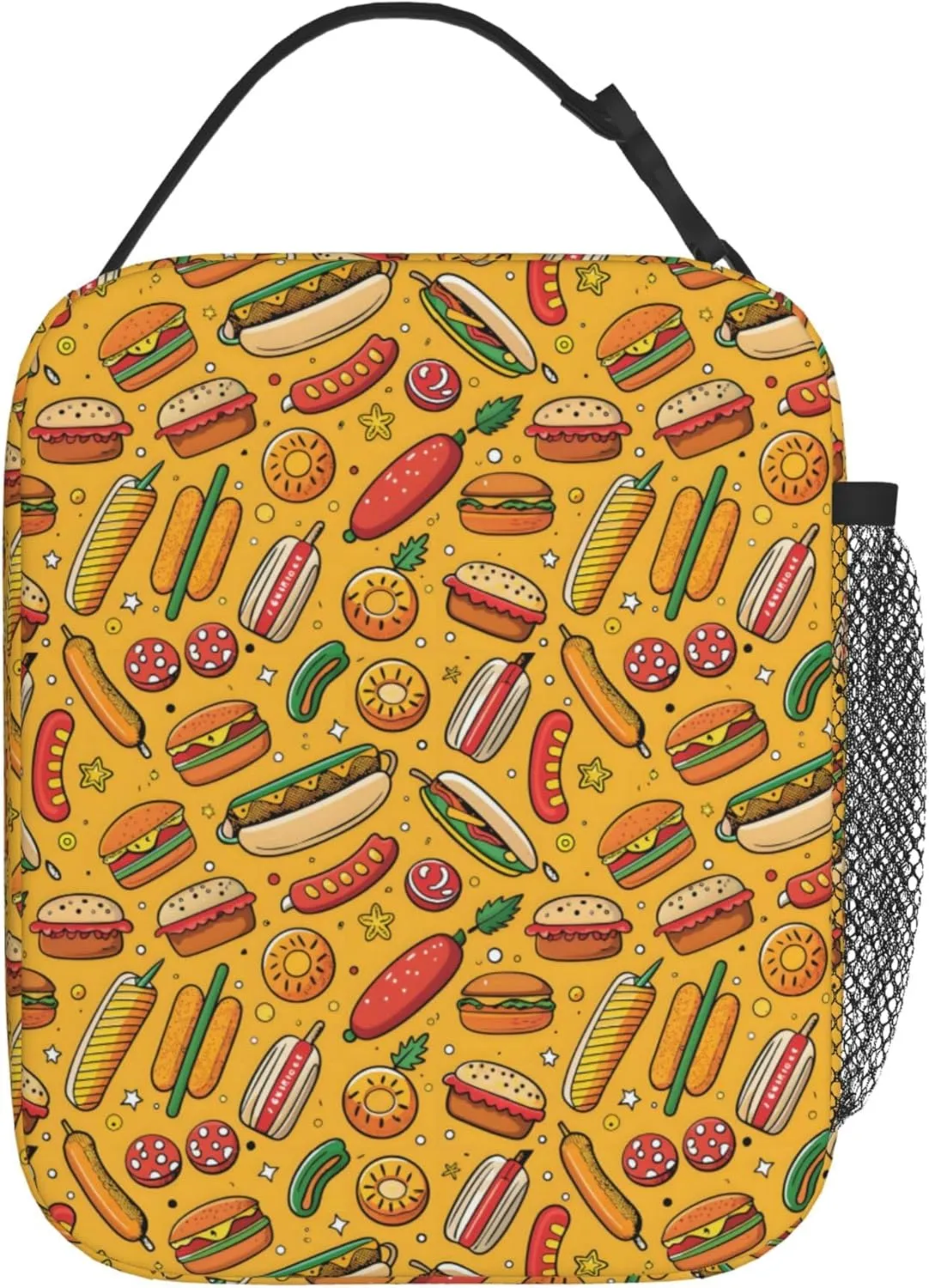 Lunch bag for Women Men, Insulated Lunch Box Container Reusable Leakproof Tote for Office, Work, Beach or Travel