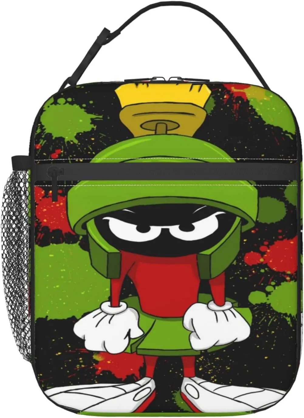 Lunch Bags Marvin Anime The Martian Portable Reusable Lunch Box Insulated Lunch Tote for Office Outdoor Picnic Women Men 10 X 4 X 8 in