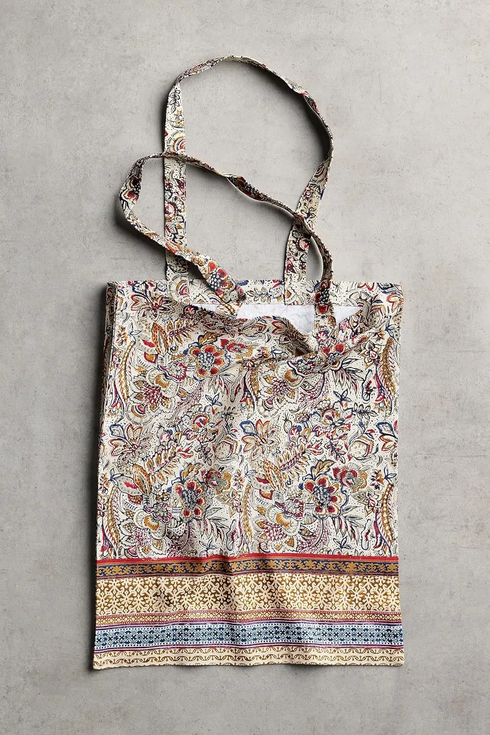 Maison d' Hermine Reusable Grocery Tote Bag 100% Cotton Shopping Shoulder Bag (14 Inch by 17 Inch)